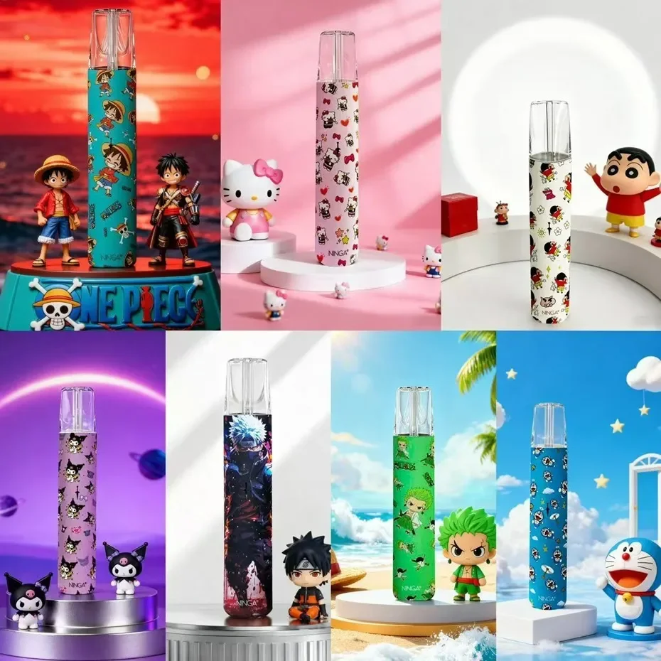 NINGA 一代電子煙主機 | 動漫聯名潮流外觀 | 通用lana、sp2s等一代煙彈